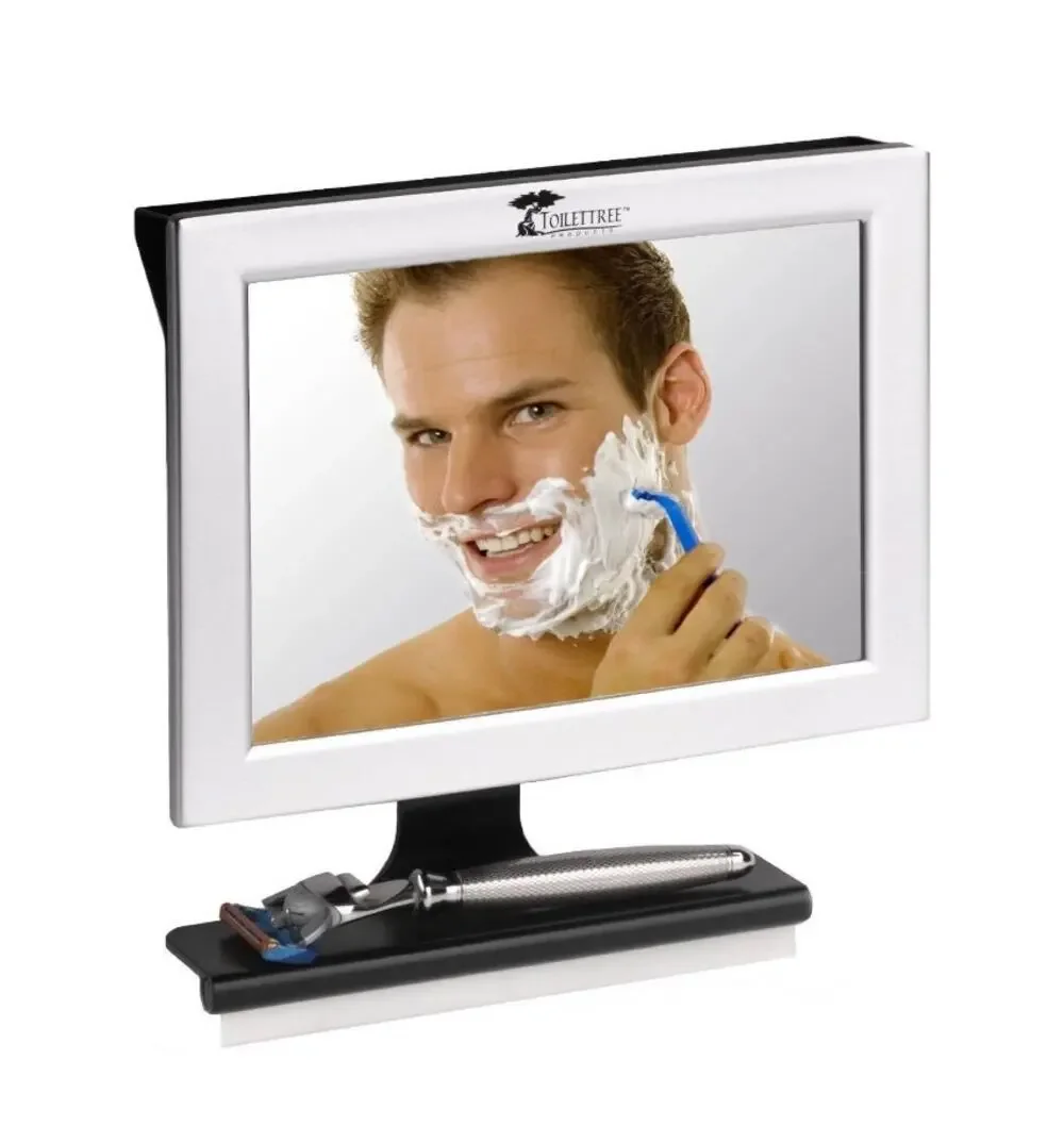ToiletTree Fogless Shower Bathroom Mirror for Shaving with Light